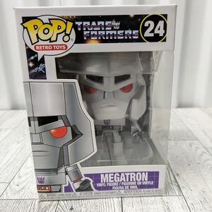 Funko Pop!  24 Transformers Megatron Figure with Red and Gray
